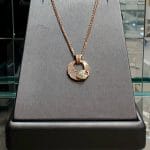 اویز قلب پایه جواهر